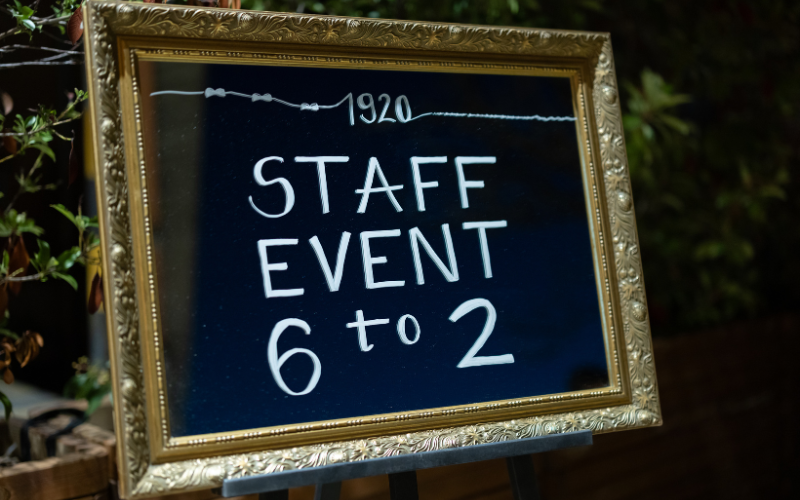 Lucerne hotels staff event An unforgettable night full of glamour and high spirits.