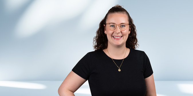 Portrait von Stephanie Hackenberg, Projektleiterin Events