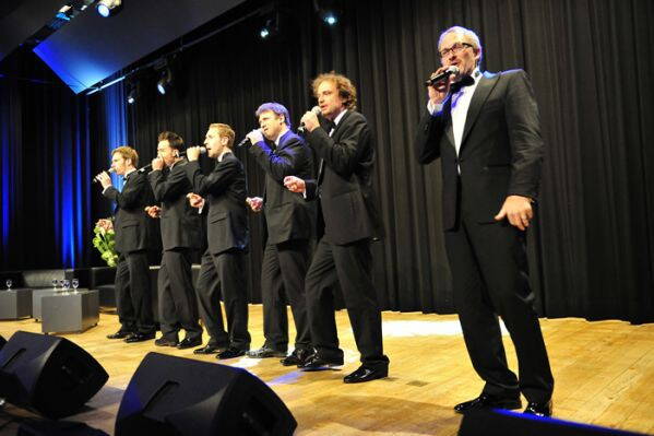 Kundenanlass zum 50 Jahr Jubiläum Die Acappella-Band A-Live.