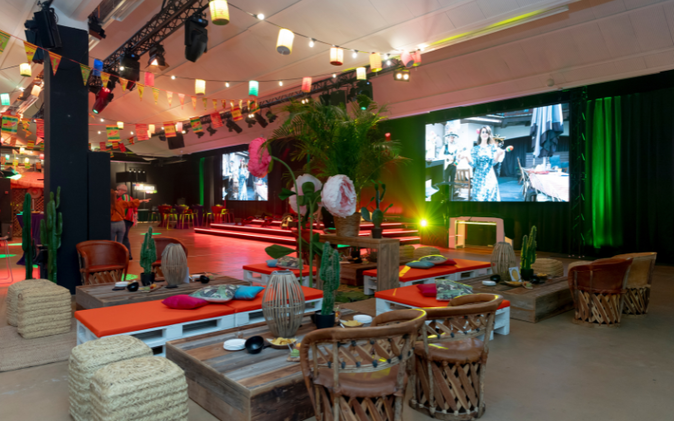 Party for all employees was all about joie de vivre and Mexican flair. 