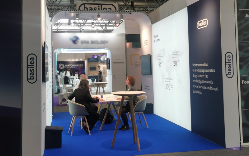 Basel - ESCMID Congress Vienna  Exhibition stand for Basilea, ESCMID Congress Vienna.