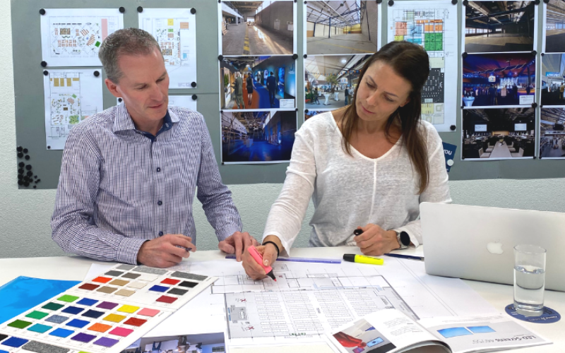 Furrer Events bei der Organisation einer Generalversammlung. 