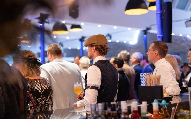 Lucerne hotels staff event An unforgettable night full of glamour and high spirits: employees of Lucerne hotels experienced the magic of the 1920s up close.