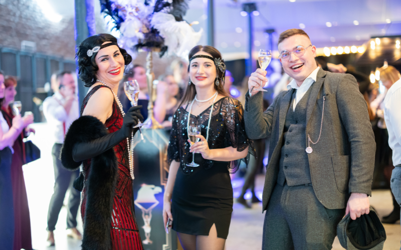 Lucerne hotels staff event An unforgettable night full of glamour and high spirits: employees of Lucerne hotels experienced the magic of the 1920s up close.