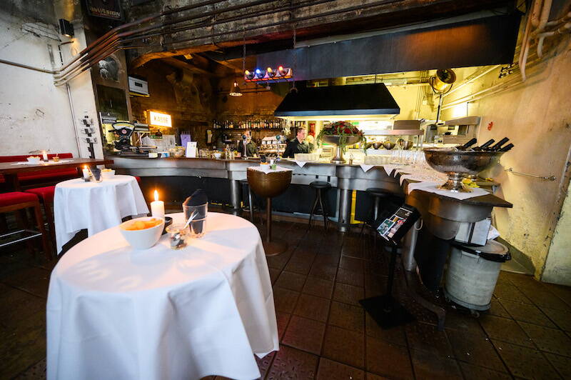 Mitarbeiterfest Emmi Schweiz AG Winterlandschaft mit Fellen