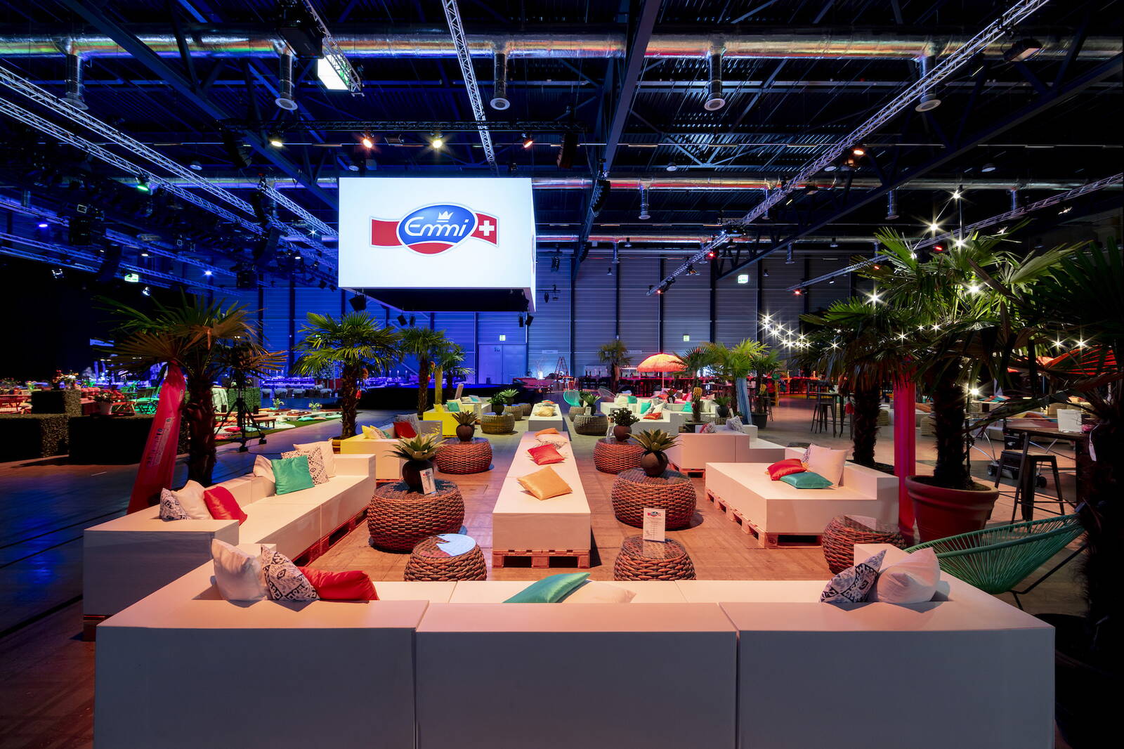 Unter dem Thema «vier Jahreszeiten» wurde die Messe Luzern in eine grossartige Erlebniswelt umdekoriert.