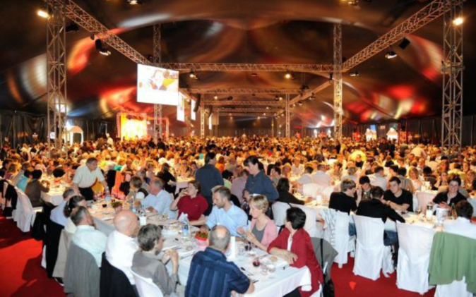 Jubiläum Raiffeisen Vierwaldstättersee-Süd Gäste an der Feier