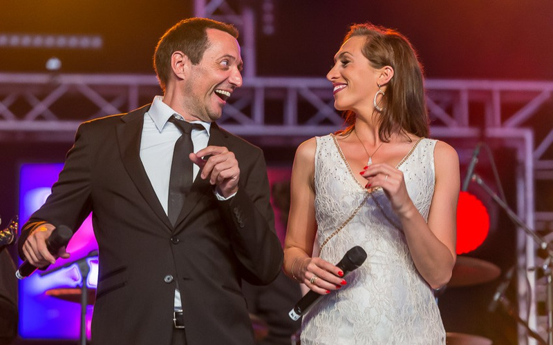 Kundenanlass der Luzerner Kantonalbank Showact Luzerner Musikfest